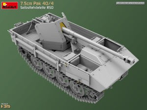 MiniArt 1/35 7.5cm PaK 40/4 auf gep. Selbstfahrlafette RSO (35483)