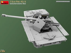 MiniArt 1/35 7.5cm PaK 40/4 auf gep. Selbstfahrlafette RSO (35483)