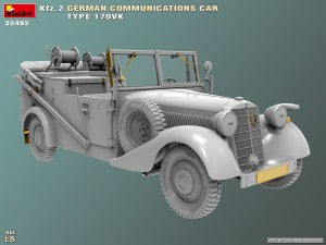 MiniArt 1/35 Kfz.2 German Communications Car Type 170VK (35492)