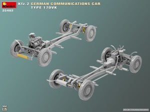 MiniArt 1/35 Kfz.2 German Communications Car Type 170VK (35492)