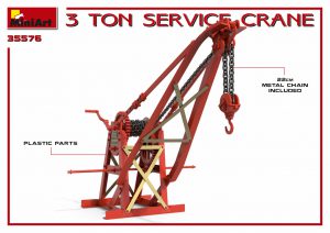 MiniArt 1/35 3 Ton Service Crane (35576)