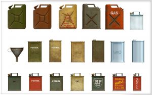 MiniArt 1/35 Allies Jerry Cans Set WW2 (35587)