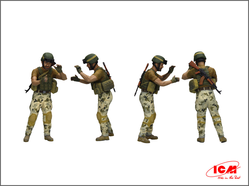 ICM 1/35 The crew of "Stugna-P" anti-tank complex (35750)
