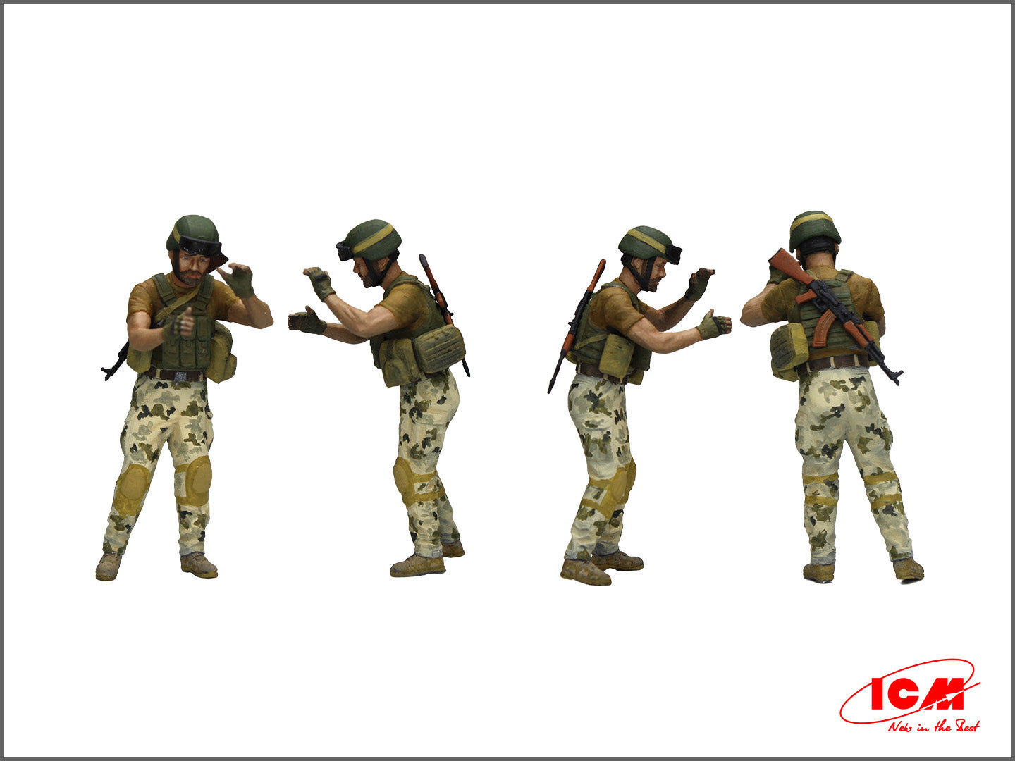 ICM 1/35 The crew of "Stugna-P" anti-tank complex (35750)