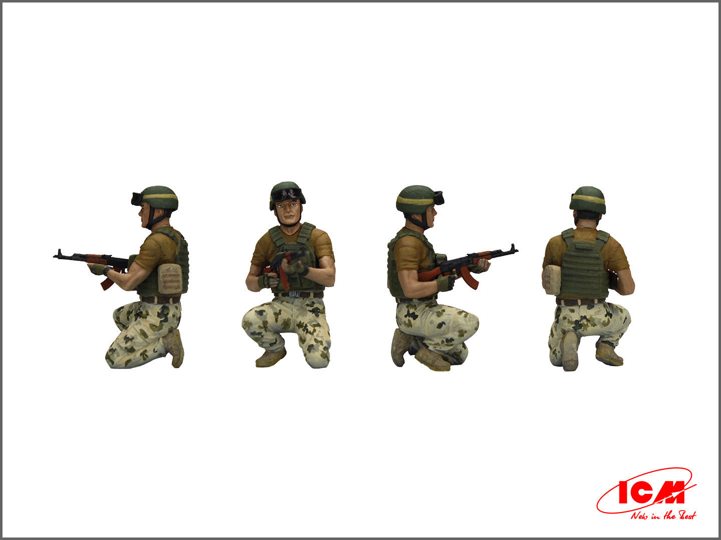 ICM 1/35 The crew of "Stugna-P" anti-tank complex (35750)