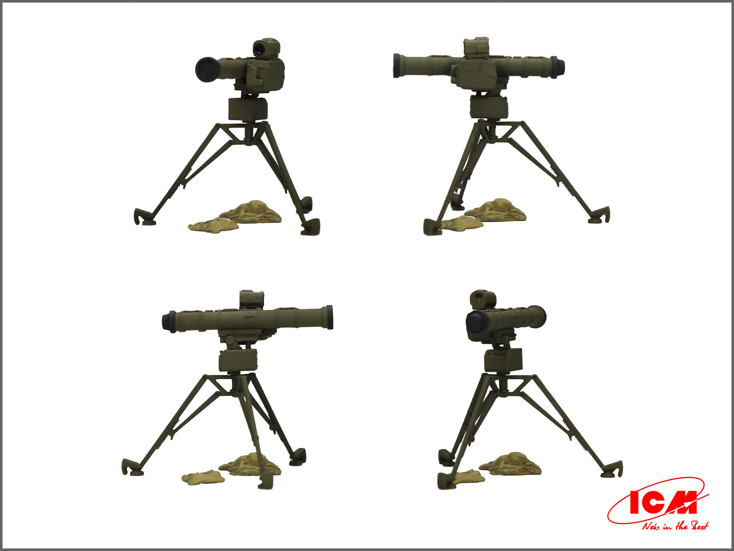 ICM 1/35 The crew of "Stugna-P" anti-tank complex (35750)