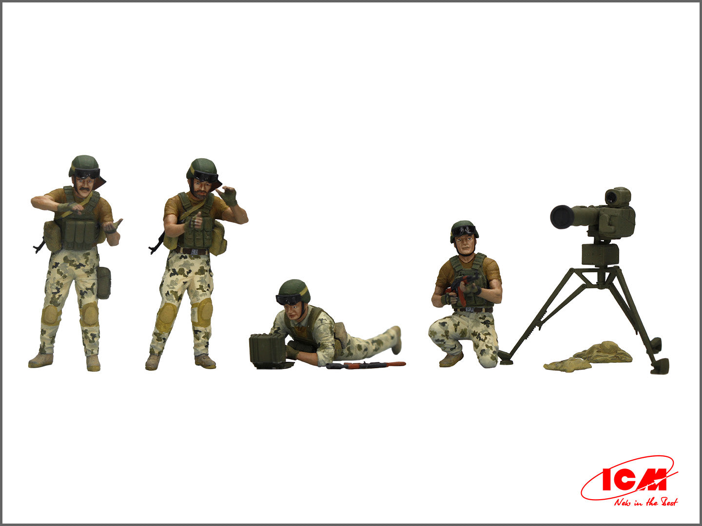 ICM 1/35 The crew of "Stugna-P" anti-tank complex (35750)