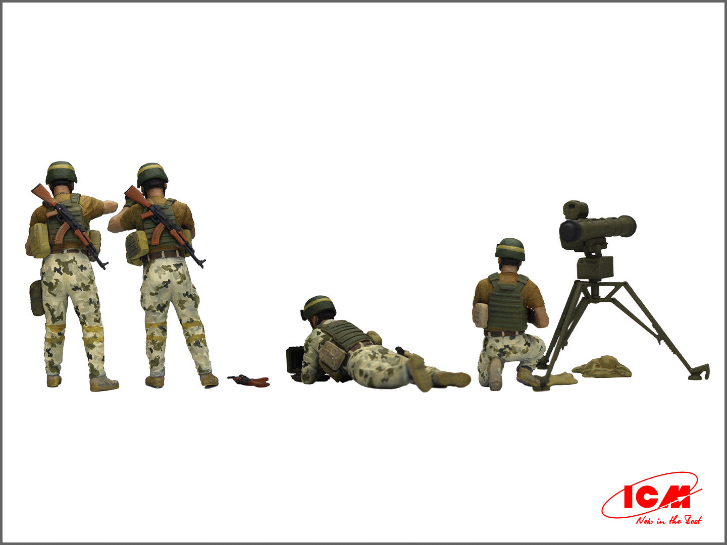 ICM 1/35 The crew of "Stugna-P" anti-tank complex (35750)