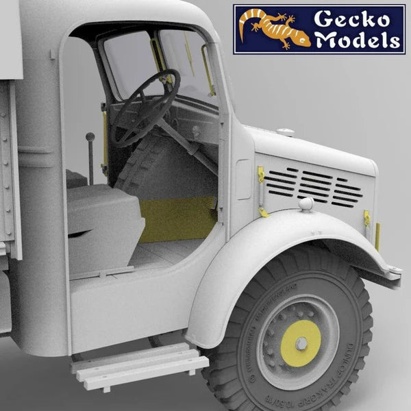Gecko Models 1/35 British GS truck 30cwt 4x2 Bedford OXD (35GM0096)