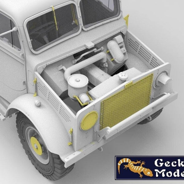 Gecko Models 1/35 British GS truck 30cwt 4x2 Bedford OXD (35GM0096)