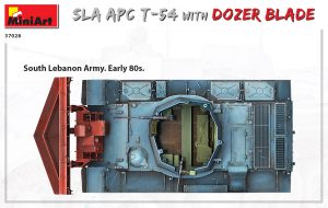 MiniArt 1/35 SLA Heavy APC SLA APC T-54 w/Dozer Blade Interior Kit (37028)