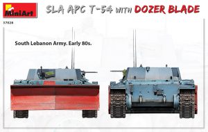 MiniArt 1/35 SLA Heavy APC SLA APC T-54 w/Dozer Blade Interior Kit (37028)