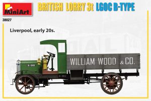 MiniArt 1/35 British Lorry 3t LGOC B-Type (38027)