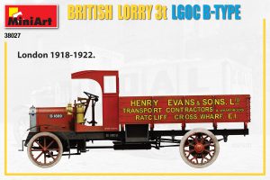 MiniArt 1/35 British Lorry 3t LGOC B-Type (38027)