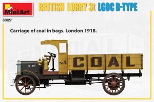 MiniArt 1/35 British Lorry 3t LGOC B-Type (38027)