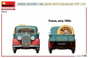 MiniArt 1/35 Liefer Pritschenwagen Typ 170V Cheese Delivery Car (38046)