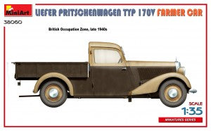 MiniArt 1/35 Liefer Pritschenwagen Typ 170V Farmer Car (38060)