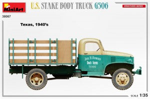 MiniArt 1/35 U.S. Stake Body Truck G506 (38067)