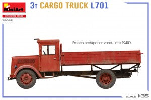 MiniArt 1/35 3t Cargo Truck L701 (38082)