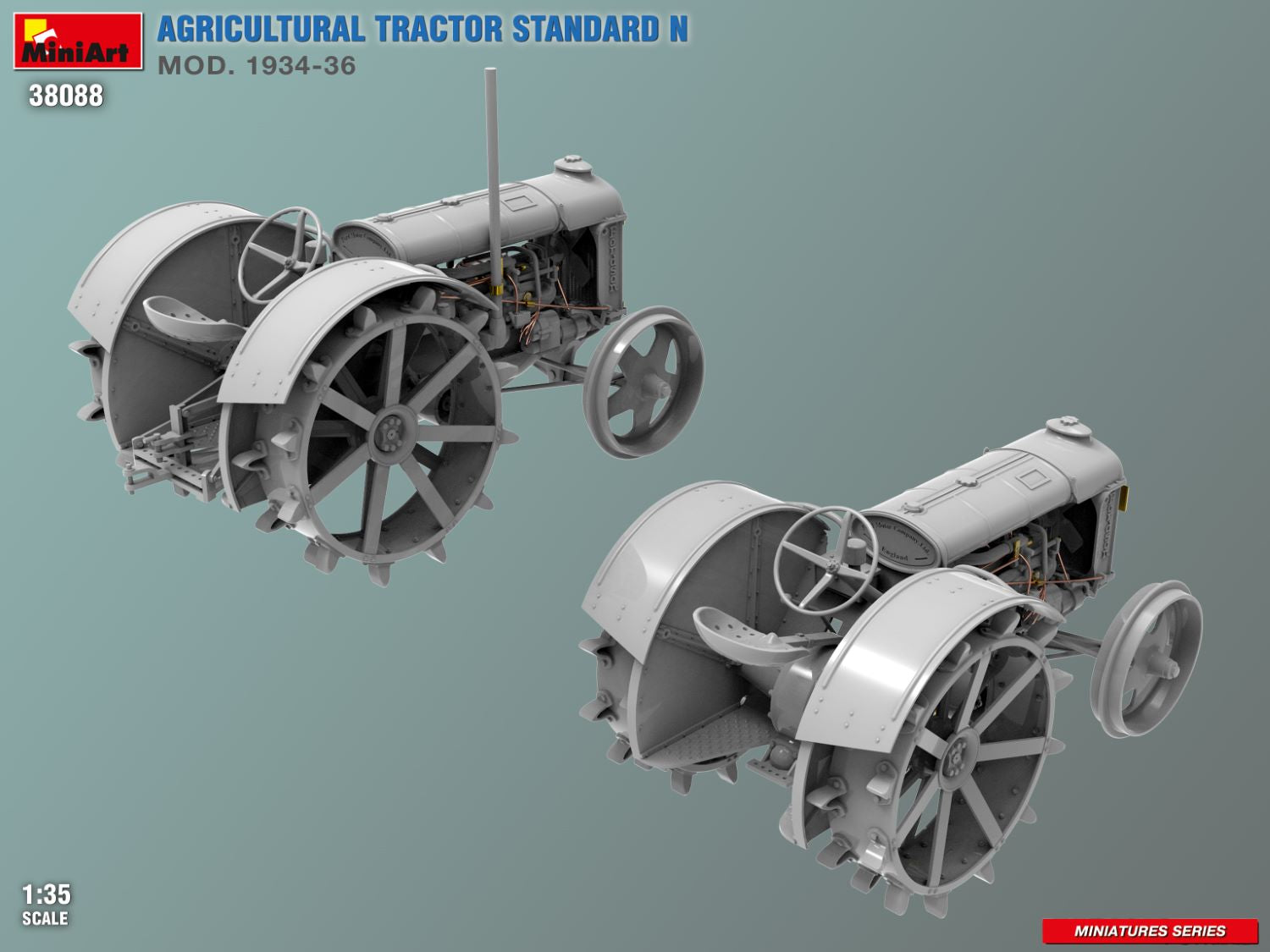 MiniArt 1/35 Agricultural Tractor Standard N Mod. 1934-36 (38088)