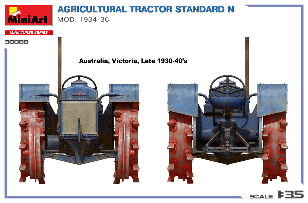 MiniArt 1/35 Agricultural Tractor Standard N Mod. 1934-36 (38088)