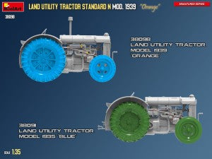MiniArt 1/35 Land Utility Tractor Standard N Mod. 1939 “Orange” (38098)