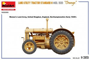 MiniArt 1/35 Land Utility Tractor Standard N Mod. 1939 “Orange” (38098)