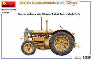 MiniArt 1/35 Land Utility Tractor Standard N Mod. 1939 “Orange” (38098)