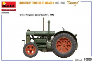 MiniArt 1/35 Land Utility Tractor Standard N Mod. 1939 “Orange” (38098)