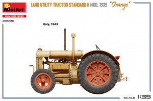 MiniArt 1/35 Land Utility Tractor Standard N Mod. 1939 “Orange” (38098)
