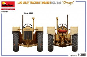 MiniArt 1/35 Land Utility Tractor Standard N Mod. 1939 “Orange” (38098)
