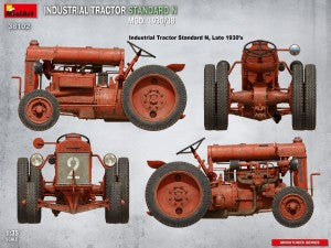 MiniArt 1/35 Industrial Tractor Standard N Mod. 1936/38 (38102)