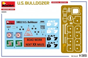 MiniArt 1/35 U.S. Bulldozer Special Edition (38115)