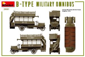 MiniArt 1/35 AEC B-type Military Omnibus (39001)