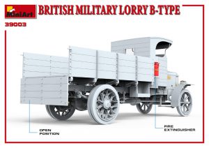 MiniArt 1/35 British Military Lorry B-Type (39003)