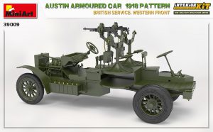 MiniArt 1/35 Austin Armoured Car 1918 Pattern British Service. Western Front - "Interior Kit" (39009)