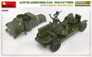 MiniArt 1/35 Austin Armoured Car 1918 Pattern British Service. Western Front - "Interior Kit" (39009)