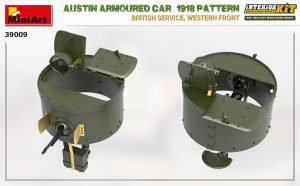 MiniArt 1/35 Austin Armoured Car 1918 Pattern British Service. Western Front - "Interior Kit" (39009)