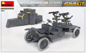 MiniArt 1/35 Austin Armoured Car 3rd Series: German, Austro-Hungarian, Finnish Service Interior Kit (39010)