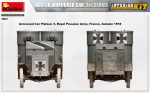 MiniArt 1/35 Austin Armoured Car 3rd Series: German, Austro-Hungarian, Finnish Service Interior Kit (39010)