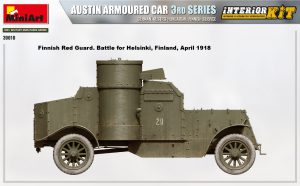 MiniArt 1/35 Austin Armoured Car 3rd Series: German, Austro-Hungarian, Finnish Service Interior Kit (39010)