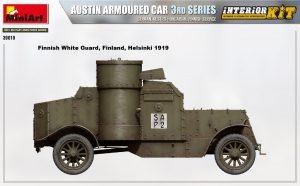 MiniArt 1/35 Austin Armoured Car 3rd Series: German, Austro-Hungarian, Finnish Service Interior Kit (39010)