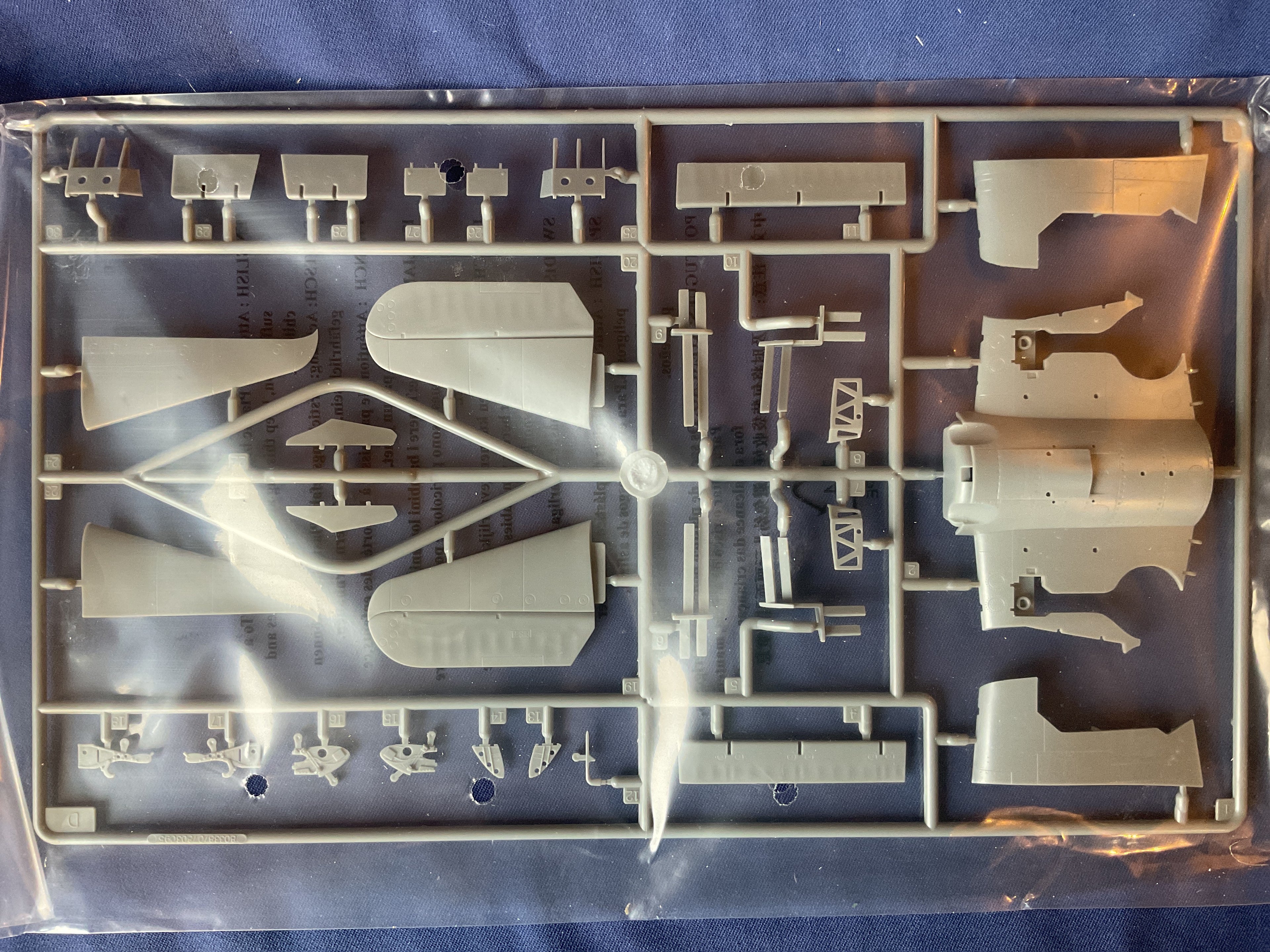 HobbyBoss 1/48 British Fleet Air Arm Hellcat Mk.II (80361)