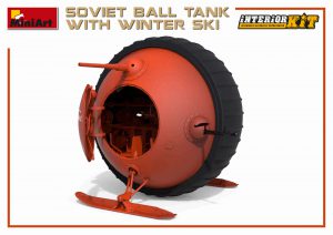 MiniArt 1/35 Soviet Ball Tank with Winter Ski Interior Kit (40008)