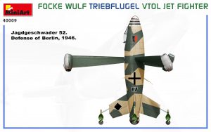 MiniArt 1/35 Focke-Wulf Triebflügel VTOL Jet Fighter (40009)