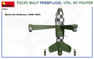 MiniArt 1/35 Focke-Wulf Triebflügel VTOL Jet Fighter (40009)