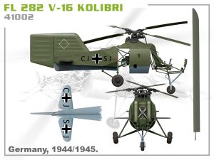MiniArt 1/35 FL 282 V-16 Kolibri (41002)