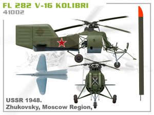 MiniArt 1/35 FL 282 V-16 Kolibri (41002)