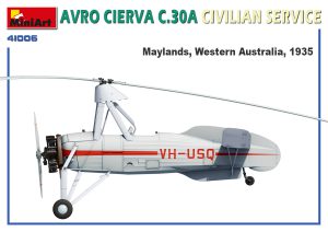MiniArt 1/35 Avro Cierva C.30A Civilian Service (41006)