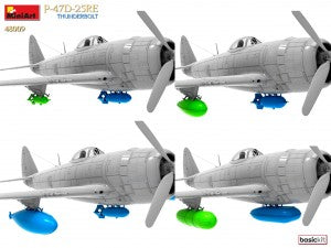 MiniArt 1/48 P-47D-25RE Thunderbolt Basic Kit (48009)